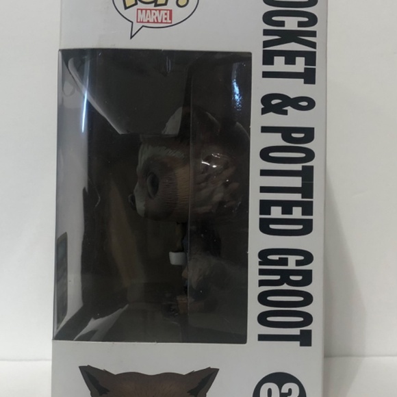 Funko Guardian of Galaxy 93 (Rocket Potted Grout) - Picture 6 of 12